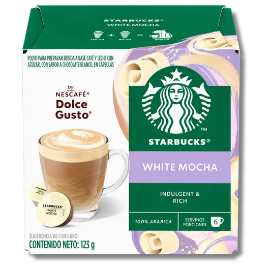 Starbucks White Mocha 12 Cápsulas